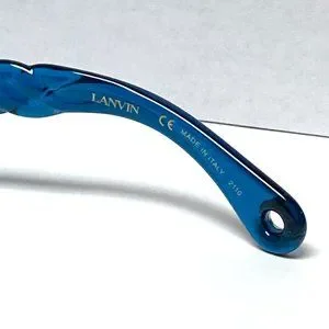 LANVIN 長方形フレムサンクラス LNV629S 424 Lanvin LNV629S 424 BLUE 50/20/140 Women's Sunglasses | eBay